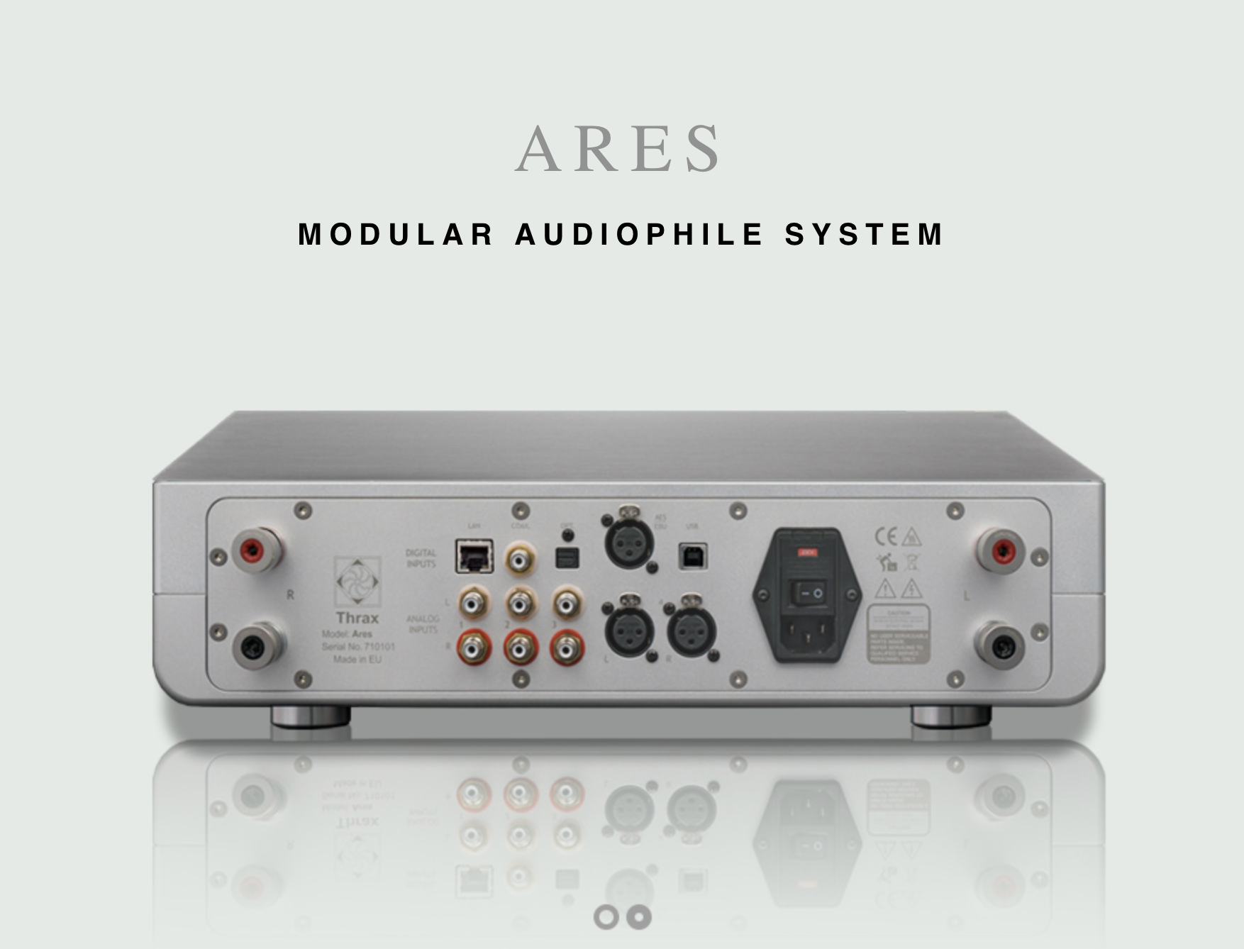 Ampli tích hợp DAC/ Streaming Thrax Ares