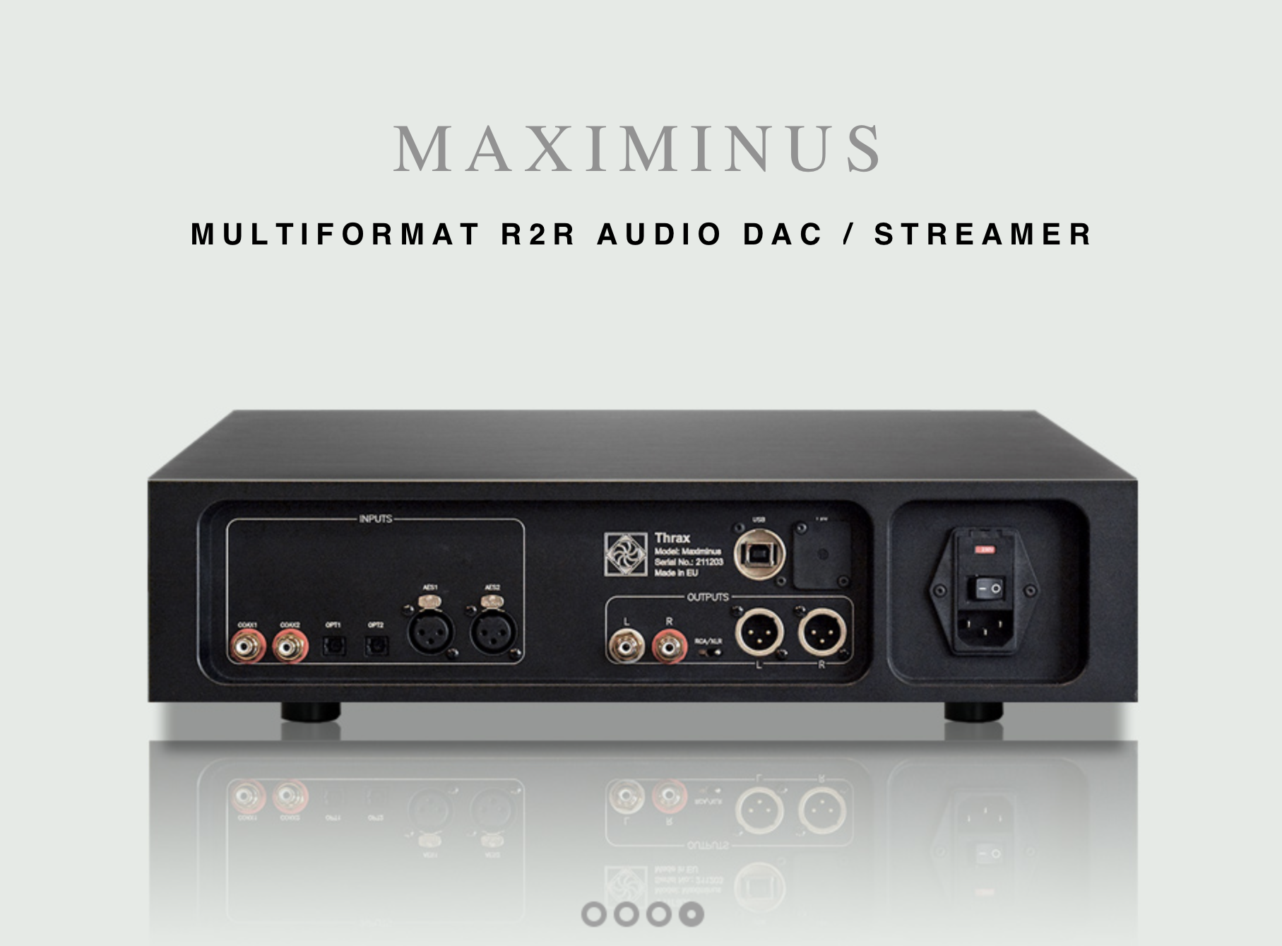 Bộ giải mã DAC/Streaming Thrax Maximius MKII