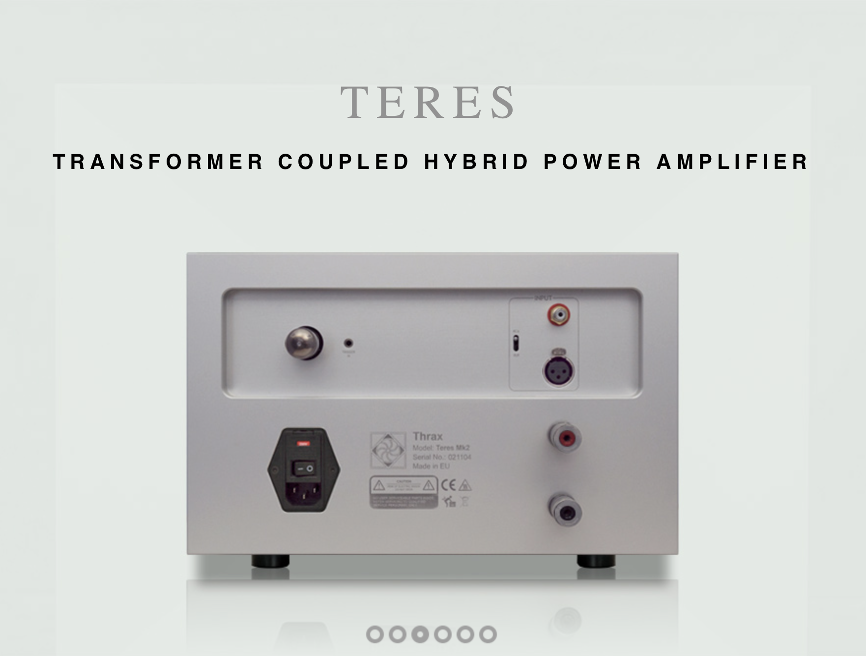 Ampli Thrax Hybrid - Tube Teres Mono MKII